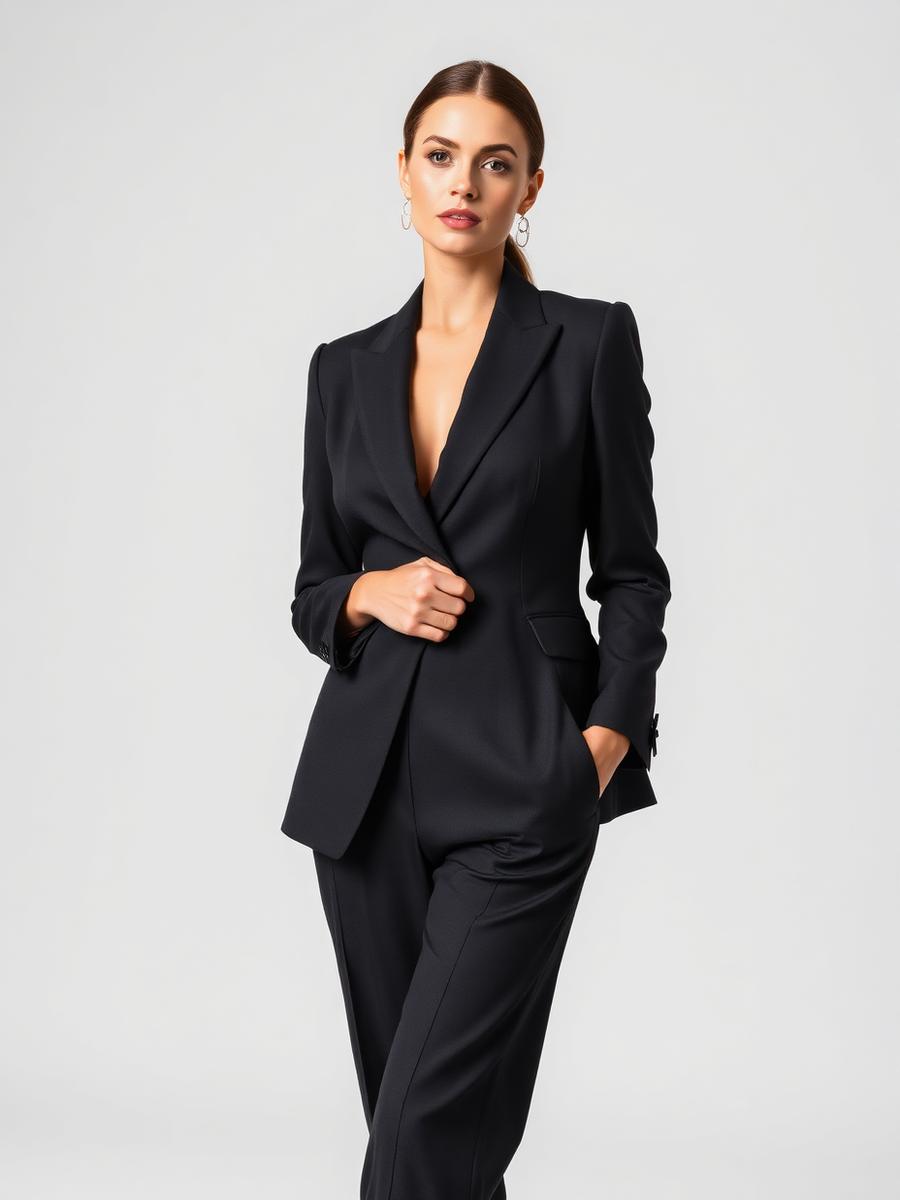 Charcoal Tailored Suit